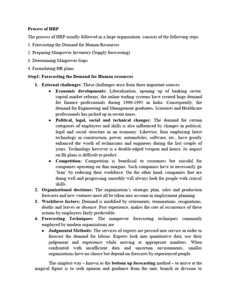 Image result for HRP Process Explained