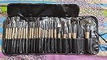 ShivExim Nylon Bristle Makeup Brushes - Black , Pack of 24 ...
