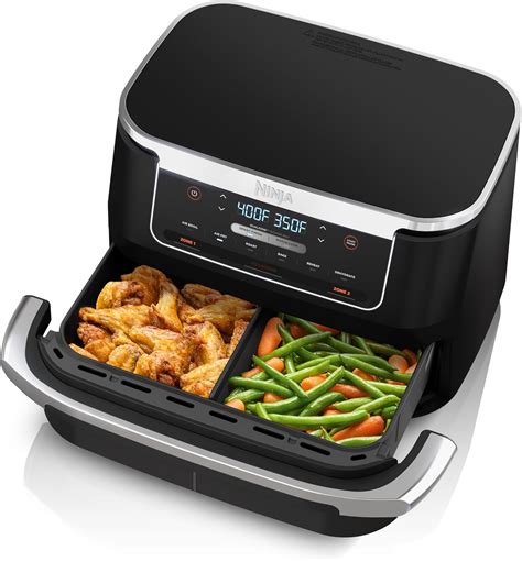 Amazon.com: Ninja DZ071 Foodi 6-in-1 DualZone FlexBasket Air Fryer with ...
