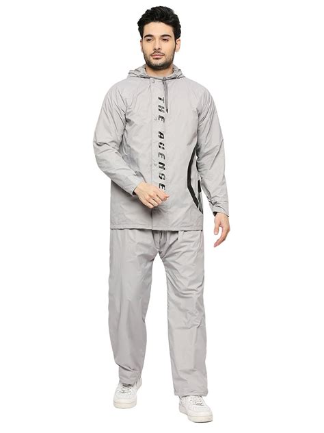 Citizen Polyester Avengers Reversible Casual Style Raincoat For Men ...