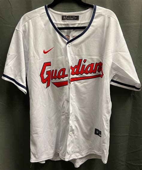 Signed Shane Bieber Cleveland Guardians Jersey AUTO JSA COA Sz L ...