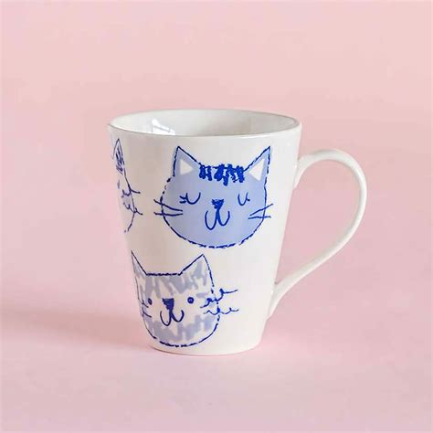 Buy Handmade Kitten Kaboodle Mug Online On Zwende