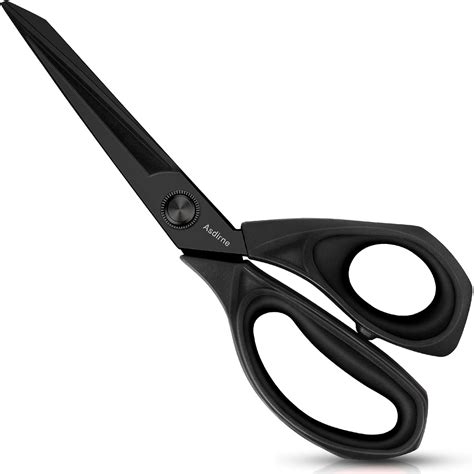 Amazon.com: Asdirne Black Titanium Fabric Scissors, Dressmaking ...