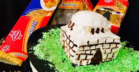 Cold Pasta sandwich (in quaid e azam tomb shape) Recipe by Sadaf Shoaib ...