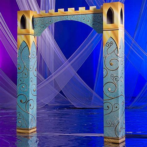 Buy 9 ft. 4 in. Fairytale Castle Entrance Standup Photo Booth Prop ...