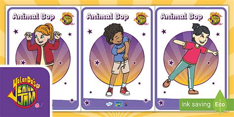 👉 YolanDa's Band Jam Animal Bop Visual Prompt Cards