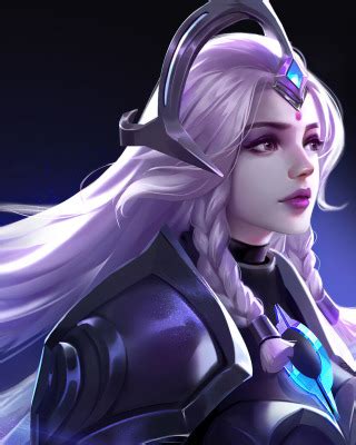 Download wallpaper girl, braids, Leona, League Of Legends, League Of ...