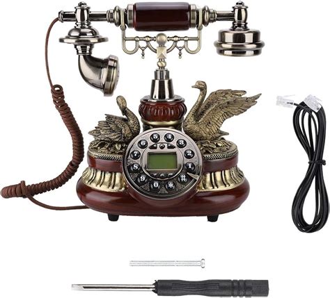 BTIHCEUOT Retro Landline Fixed Telephone, Telephone India | Ubuy