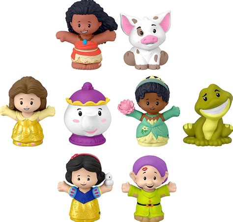 Disney Princess Toddler Toys Little People Story Duos 8-Piece Figure ...