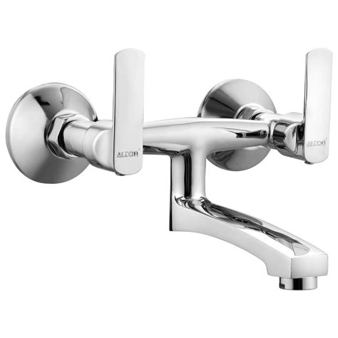 ALTON Fame 3375 Brass Wall Mixer Non Telephonic/Wall Mounted (Chrome ...