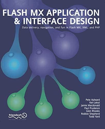 Flash MX Application And Interface Design: Data delivery, navigation ...