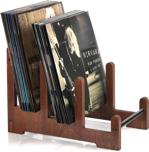 Amazon.com: QILICHZ Records Holder,3-Tier Vinyl Record Storage,60LP's ...