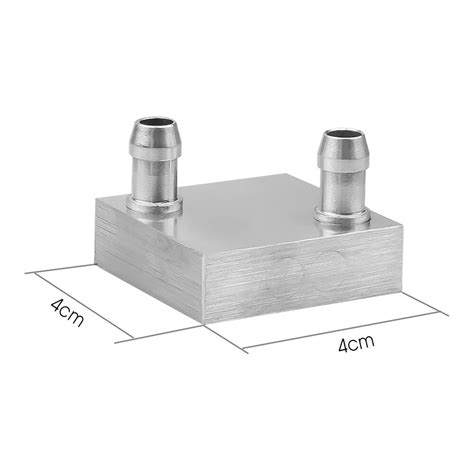 Upward Nozle Aluminium Water Cooling Block/Container/Head/Plate for CP