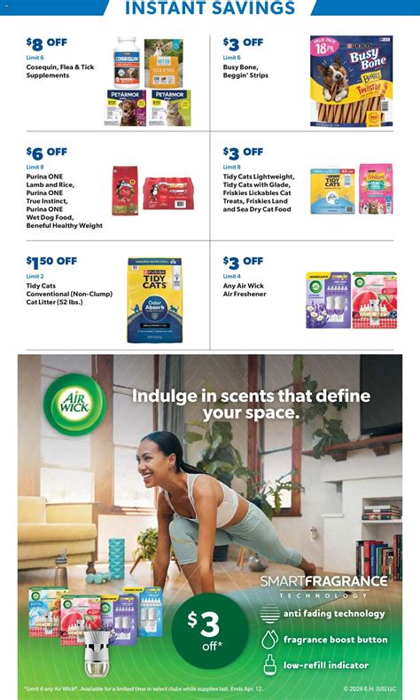 Sam's Club Instant Savings Book March | 03/18 - 04/12 2026 | Sale