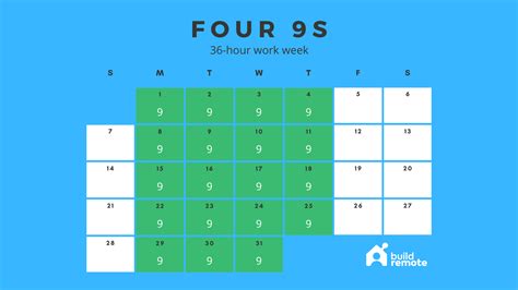 9 Short Working Week Schedule Options