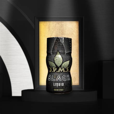 OPMS Black Liquid Kratom Shot — Pure Leaf Kratom