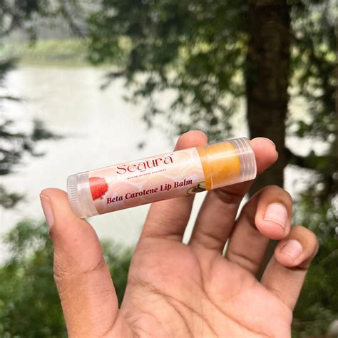 Beta Carotene Lip Balm - Antioxidant-Rich Lip Nourishment – Seaura ...