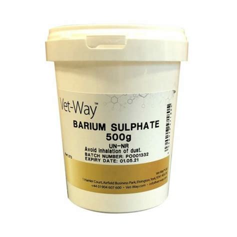Barium Sulphate 1kg | Vet Way Ltd