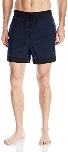 Buy Nautica Men's Quick Dry J Class Swim Trunk, True Navy, X-Large at ...