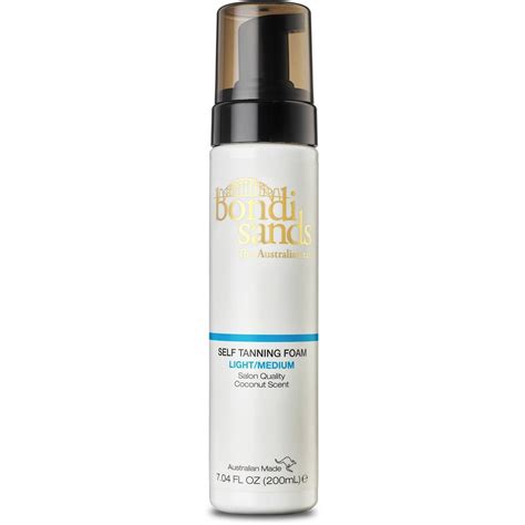 Bondi Sands Self Tan Foam Light Medium 200ml | Woolworths