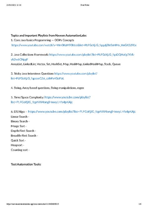 Test Automation Interview Preparation Guide - Topics and Important ...