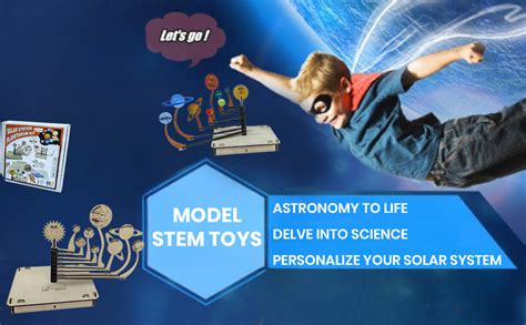 Buy StepsToDo Make Your Own Solar System Wooden Kit. Solar System ...
