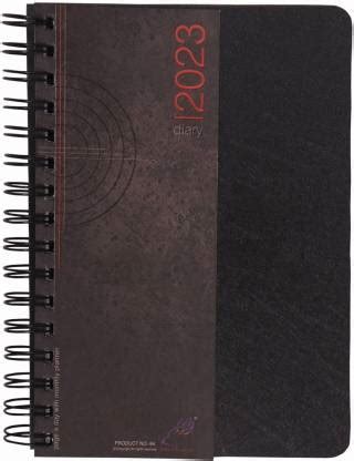 Global Diaries Premium Wiro '2023' New Year Diary B5 Diary Single Ruled ...
