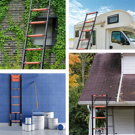 SINMEIRUN 12.5 FT Telescoping Ladder, ANSI Certified, Type I India | Ubuy
