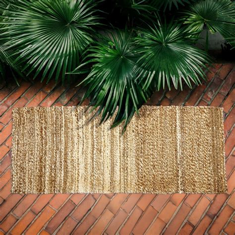 OnlyMat Shades of Life - Luxe Rug - Natural Jute Carpet - Handmade Org