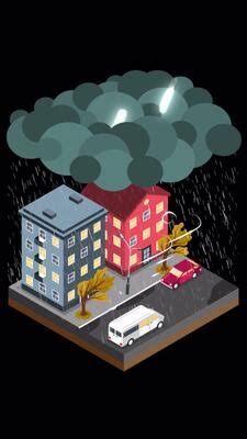 Pollution Animation 的图像结果