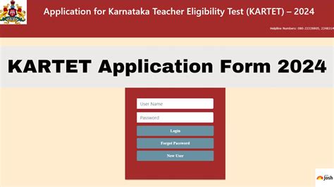 KARTET Application 2024 Begins at schooleducation.karnataka.gov.in ...