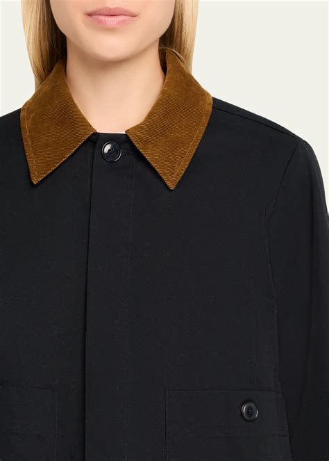 FRAME The Small Trench Coat - Bergdorf Goodman