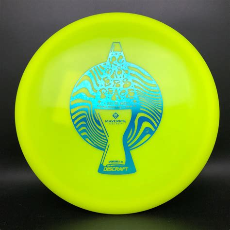 Discraft ESP Glo Buzzz - KC Masters Peace lava lamp - Maverick Disc Golf