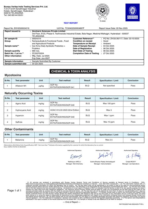 Gut Army Probiotic & Prebiotic Capsules - ZeroHarm – Zeroharm