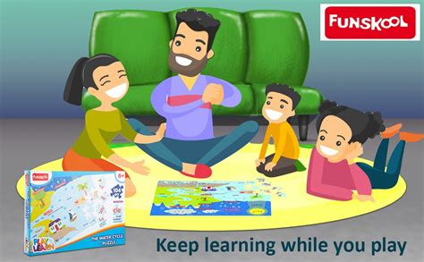 Buy Funskool Play & Learn-Water Cycle,Educational,104 Pieces,Puzzle,for ...