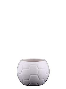 UGAOO Football Ceramic Pot (White) : Amazon.in: Garden & Outdoors