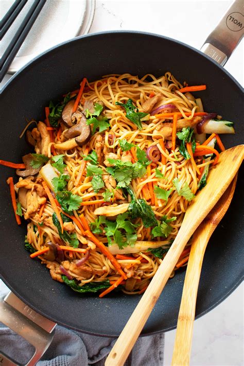 Chicken and Soy Sauce Noodle Stir-Fry - Scruff & Steph