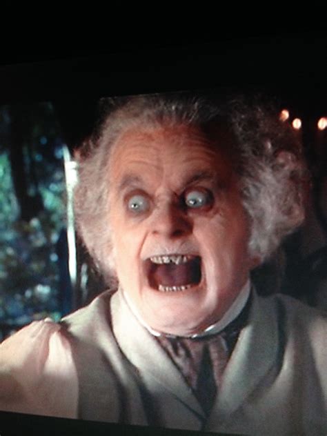 bilbo scary face Memes - Imgflip
