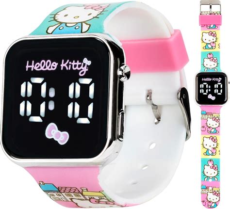 Amazon.com: Hello Kitty Kids Touchscreen LED Watch with Sanrio ...