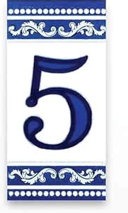 CERAMIC House Number Tiles for Signs, addresses and Names. Address ...