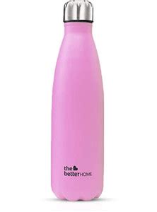 Flipkart.com | The Better Home 500ml (Pink) Stainless Steel Insulated ...
