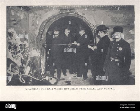 Chicago Illinois: Iroquois Theatre Fire, December 30, 1903. The fire ...