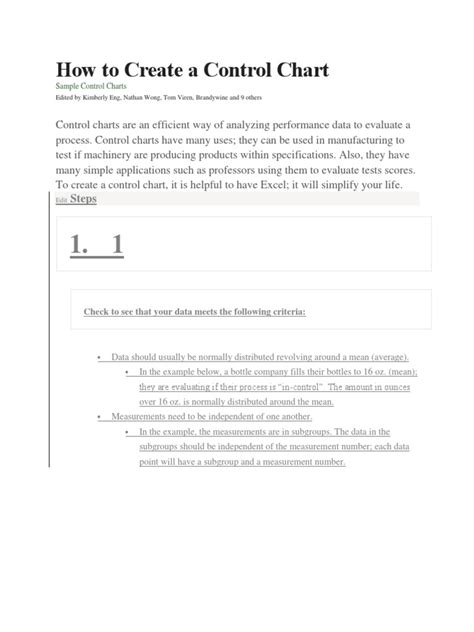 Image result for Create a Basic Control Chart