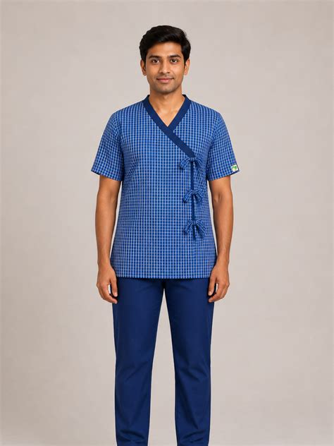 Men's Patient Gown India | Buy Hospital Patient Wear for Men Online ...
