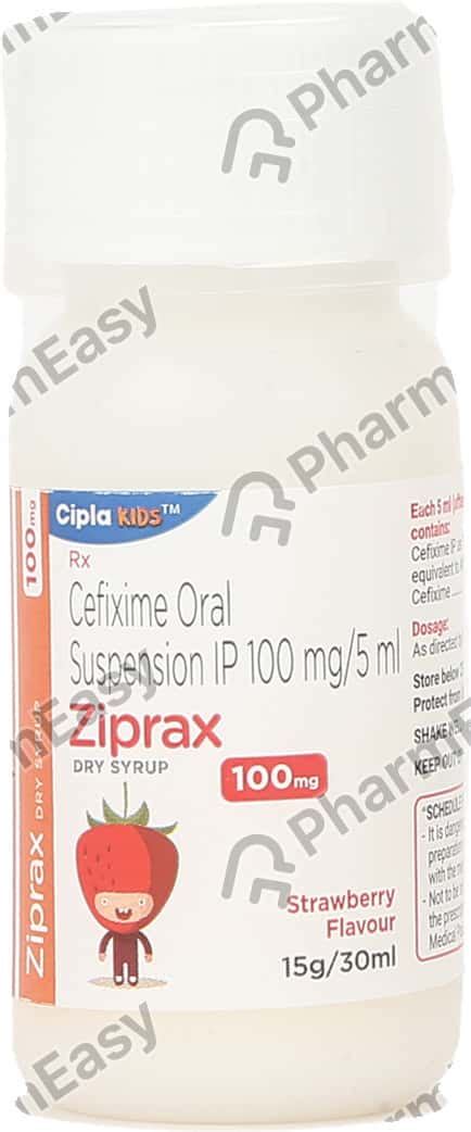 Ziprax 100 MG/5ML Dry Syrup (30): Uses, Side Effects, Price & Dosage ...