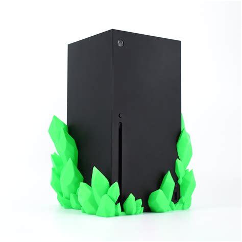 Xbox Series X Crystal Dock - 3D Printed PLA Display Stand in 30+ Vibrant Colors | Gaming ...