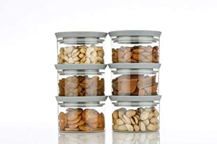 SIRIDHI Airtight Food Storage Container Set Kitchen & Pantry ...