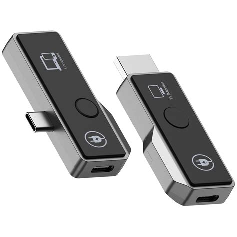 Wireless HDMI Transmitter and Receiver, Support Type-C 3.1 USBC Port ...