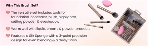 Buy Professional Makeup Brush Kit Online | Milagro Beauty