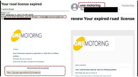 Scam Victims In Singapore Lose SGD 28,000 In OneMotoring E-Mail ...